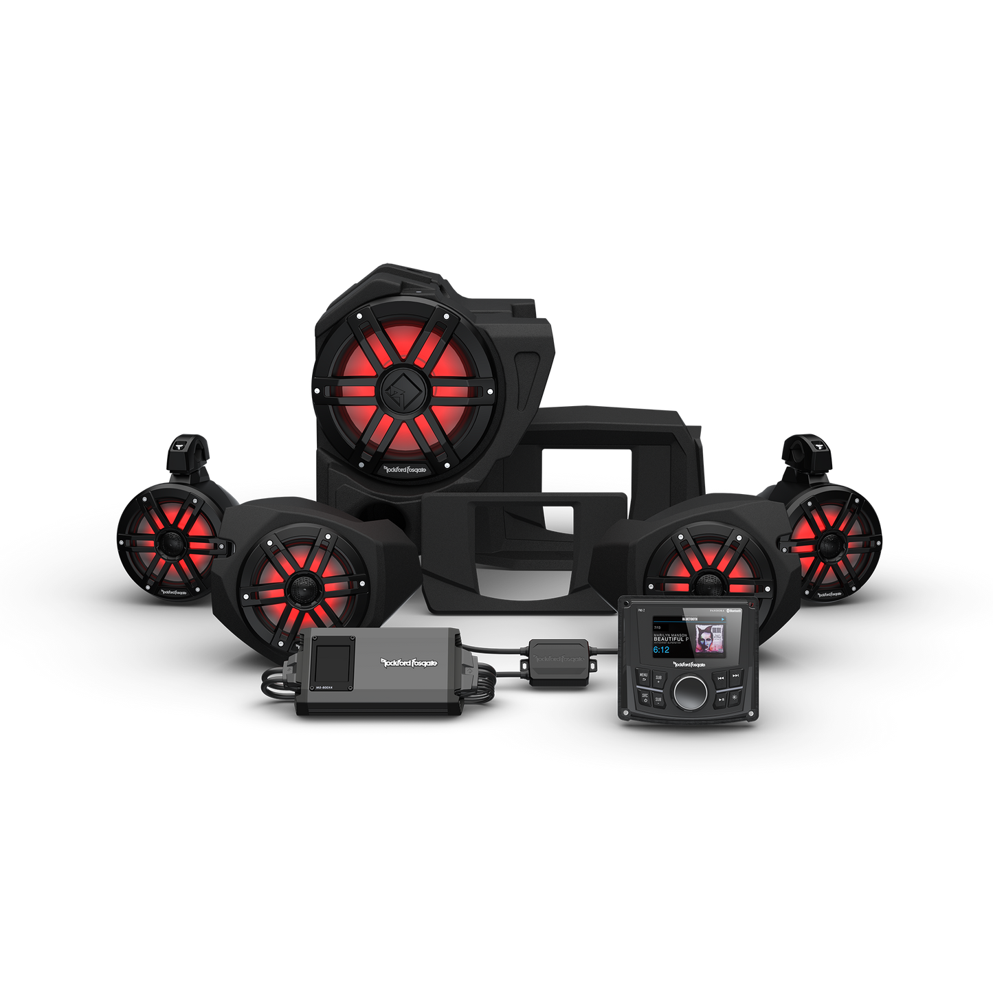 Kit de audio Polaris RZR 2014+ Stage 4